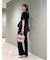 ペプラムカットソー