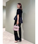 ペプラムカットソー