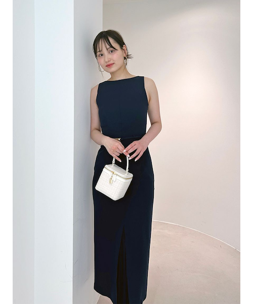 SustainableベルティッドIラインワンピース SustainableベルティッドIラインワンピース｜スナイデルの通販