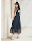 シアーシフォンワッシャーワンピース