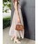 シアーシフォンワッシャーワンピース