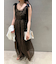 シアーシフォンワッシャーワンピース