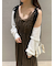 シアーシフォンワッシャーワンピース