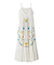 フラワーエンブロイダリーマキシワンピース