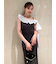 ワンショルリボンニットワンピース