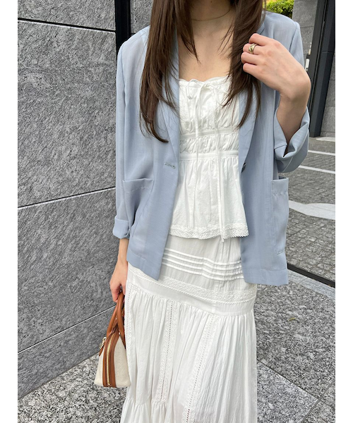 コットンレーススカート｜スナイデルの通販｜&mall（アンドモール