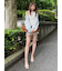 シアープリーツシャツ