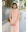 【WEB限定カラーあり】ドレープネックカットワンピース