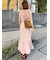 【WEB限定カラーあり】ドレープネックカットワンピース