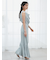 【WEB限定カラーあり】ドレープネックカットワンピース