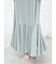 【WEB限定カラーあり】ドレープネックカットワンピース