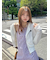 レイヤードプリントキャミワンピース