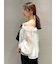 2wayボリュームブラウス