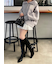 ボリュームパーカー