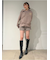 ボリュームパーカー