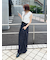 ワイドデザインパンツ