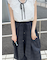 ワイドデザインパンツ