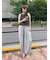 ワイドデザインパンツ