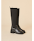 ロングニットブーツ