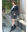 ベルト付きボックスミニスカショ