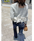 リボンモチーフカーディガン