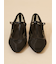 シアーローヒールパンプス