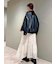 【00サイズあり】ジャガードドロストディティールワンピース