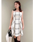 【WEB限定】ロービングチェックミニワンピース