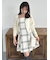【WEB限定】ロービングチェックミニワンピース