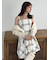 【WEB限定】ロービングチェックミニワンピース