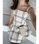 【WEB限定】ロービングチェックミニワンピース