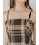 【WEB限定】ロービングチェックミニワンピース