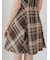 【WEB限定】ロービングチェックミニワンピース