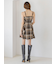 【WEB限定】ロービングチェックミニワンピース