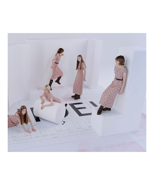 フラワープリントドレープワンピース｜スナイデルの通販｜&mall