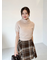 Sustainableロービングチェックミニスカート