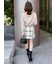 Sustainableロービングチェックミニスカート