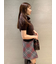 Sustainableロービングチェックミニスカート