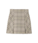 Sustainableロービングチェックミニスカート