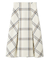 Sustainableロービングチェックミドルスカート