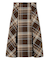 Sustainableロービングチェックミドルスカート