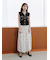 Sustainableストラクチャーニットジレ