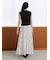 ギャザーフレアスカート