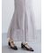 シアーショルダーレースドレス