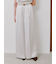 サテンワイドパンツ