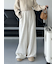 【WEB限定カラーあり】UVカットスウェットワイドパンツ
