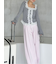【WEB限定カラーあり】UVカットスウェットワイドパンツ