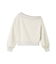 【WEB限定カラーあり】UVカットワンショルスウェットプルオーバー