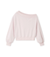 【WEB限定カラーあり】UVカットワンショルスウェットプルオーバー