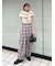 フェイクファーアメスリニットプルオーバー